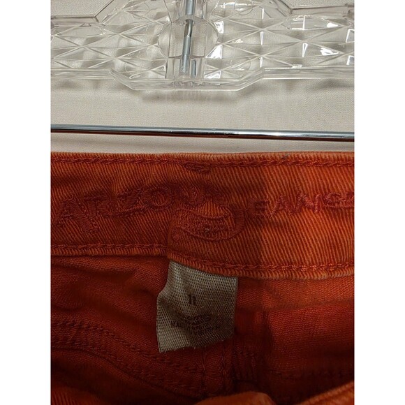 Arizona Jean Company Super Skinny Orange Jeans Women’s Size 11 - Picture 3 of 5